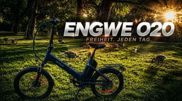 The ENGWE O20 BOOST folding ebike is hard to beat!
